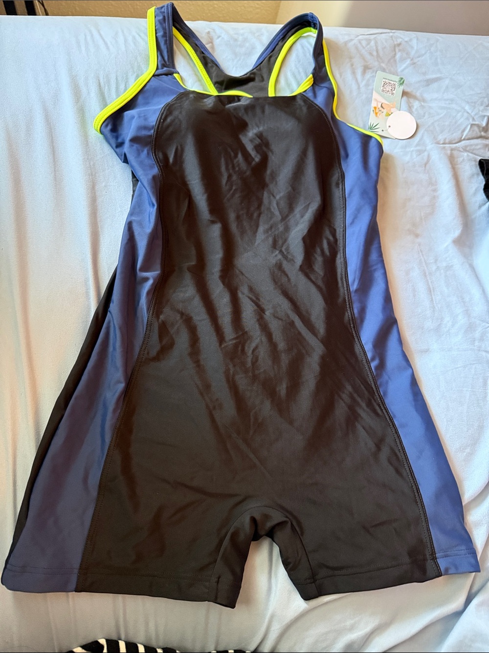 Attraco Women's One Piece Swimsuit Tummy Control Athletic Boyleg Racerback